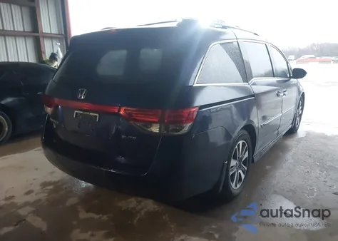 2014 Honda Odyssey Touring/Touring Elite из США, поврежденный, VIN 5FNRL5H95EB084386